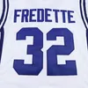 NCAA Brigham Junger Cougars Jimmer Fredette College Basketball -Trikot Blue White Herren #32 Jimmer Fredette Shirts Universität Stitched Trikots