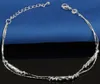 Smycken 925 Sterling Sliver Ankel För Kvinnor Fot Smycken Inläggningar Zirkon Anklets Armband Drop Delivery 2021 Hxltk