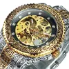 Mens Watches Top Hand Engraving Mechanical Man Watch Automatic Gold Skeleton 2021 Fashion Relogio Wristwatches