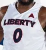 NIK1 NCAA College Liberty Flames Basketball Jersey 20 Keegan McDowell 25 Josh Price 31 Scottie James 32 Blake Preston 55 Brendan Newton Custom