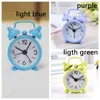 NEWMini Solid Color Alarm Clock Metal Students Small Portable Pocket Clocks Household Decoration Adjustable Electronic Timer RRA10898