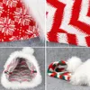 Merry Christmas Hat Knit Santa Hat New Year Navidad Cap for Adults Santa Claus Hats Unisex Comfort Plush Thicken Christmas