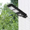 Umlight1688 LED Luz de rua 30/60 / 90W LED Luz solar Radar PIR PIR Motion Sensor Lamp Lamp + Remoto à prova d'água para a plaza jardim.