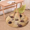 Tappetini da bagno Biscotto Tappeto rotondo Pizza Tappetino antiscivolo Pavimento Famiglia Sedia Cuscino Porta Tappeto da cucina Tapis Salle De Bain 40 40cm276e