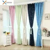 Silver Star Bambini Tenda oscurante per soggiorno Blu/Rosa Cortinas Bambini Ragazzo Ragazza Camera da letto Tenda di tulle bianco Finestra 210712