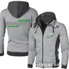 Erkek Hoodies Tişörtü Fendt Fermuar Ceket Adam Mont Bombacı Ceketler Eşarp Yaka Rahat Polar Erkek Kapşonlu Dış Giyim Slim Fit Hoody