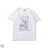 2021SS T-shirt fatta dall'uomo Orso polare Delfino balena T-shirt fatta dall'uomo 100% cotone con etichetta etichetta X0726