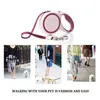 3/5M Pet Leash For Small Medium Dogs Durable Nylon Retractable Dog Walking Leash Leads Automatic Extending Puppy Dog Leash Rope 210712