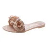 Topsingling Women's Slippers Melissa Jelly Camellia Sandals Flip-Flops Summer Shoes Flat Cool Beach Slipper Women 35-40