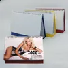 8 inches Small Desk Calendar Party 2021-2022 Sublimation Stand Up Calendars To-Do List Suit Record Book for Office School