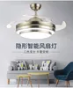 Deckenventilatoren, moderner Ventilator mit LED-Licht, luxuriöse minimalistische Lampe für Wohnzimmer, Ventilador de Techo, Heimdekoration, BC50DD