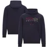 F1 racing suit hoodie outdoor windproof sweater car fans with the same style can be customized