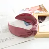 Retro Kumaş Kadın Kızlar Hairband Kore Tarzı Kafa Saç Aksesuarları Ekose Moda Vintage Şapkalar Headwrap