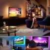 Şeritler USB LED Strip Su Geçirmez RGB Bant Esnek Neon TV Duvar Odası Uzaktan Kumanda Oyun Dekoru Dekorasyon Yatak Odası ST