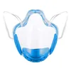 Прозрачный лицевой щиток для ПК, большой противотуманный протектор для зеркала, негабаритный козырек, Рождественская маска с дыханием, Travel1225031