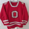 24S Custom NCAA Ohio State Buckeyes Alla namn nummer herr ungdoms ishockey tröjor personlig broderi college big ten sömnad