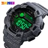 2019 SKMEI Sportuhr Männer Mode Digitale Armbanduhren Herren Woche Datum Stoppuhr Relogio Digital 2 Zeit Countdown Montre Homme X0524