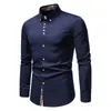 2022 HappyJeffery New Men Shirts Slim Fit Floral Printed Lengeve Button男性ビジネスカジュアルメンズシャツドレスカジュアルLS1239T