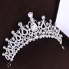 Kolczyki Naszyjnik L5ya Crystal Crowns i Tiaras Opaska na głowę dla dziewczyny lub damskich prezentów