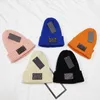 Beanie de inverno chapéus para homens mulheres 5 cores acolhedor de malha algemado tampa do crânio por atacado moda ao ar livre mobiloso knit tampas