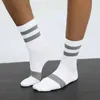 Thicken Warme Mannen Vrouwen Hoge Lange Sokken Pluche Solid Room Yogo Sok Vrouw Vrouwelijke Elastische Vloer Sockings Slipper voor Gymnastiek