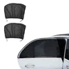 Auto Zonnescherm 2 Stuks 50X110Cm Mesh Gordijnen Zonnescherm Deur Side Window Cover Uv-bescherming Schild auto Accessoires Interior216c