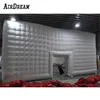 Promotion giant Inflatable party Cube tent holiday Led cubic tent with change light for rental and sale