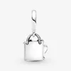 100% 925 Sterling Silver Shopping Bag Dangle Charms Fit Original European Charm Bracelet Fashion Women Wedding Engagement Jewelry 306I