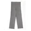 Jesień zima spodnie damskie Hong Kong styl retro stały kolor dzianiny szerokokrajtko wysokiej talii luźne GX489 210507