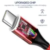 Магнитный кабель Micro USB Тип C Быстрый зарядный кабель 1 м 2 м 3 м 3А Быстрая зарядная провод Тип-С Магнитное зарядное устройство Телефон