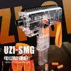 UZI Electric Soft Bullet Gun Toy Submachine Model Fire Shooting Toy Pistol Blaster Silah For Children Adults CS Fighting Go Outdoor Games