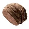 Boinas de inverno gorro chapéus cachecol conjunto chapéu de malha quente gorro de caveira mais quente com forro de lã grossa e para homens e mulheres