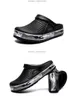 Sommer neue Herren-Lochschuhe, leichte Gartenschuhe, Strand, Studentenmode, Slip-on-Sandalen