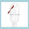 Bottles Packing Office School Business Industrial 30Pcs 50Ml Empty Alcohol Refillable With Key Ring Hook Clear Transparent Plastic Han