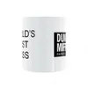 Dunder Mifflin The Office-Worlds Best Boss Kaffeetassen und Becher, 325 ml, lustige Keramiktasse für Tee/Milch/Kakao, einzigartiges Bürogeschenk 210409