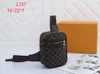 Men Luxurys Designers Day Packs Bags leather handbag color plaid splicing compact and comfortable men's shoulder bag2873