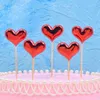 Cake Toppers Star Decorations PU Birthday Party Wedding Baby Shower Supplies SN3287