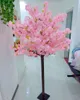 Encryption Styles Artificial Flower Cherry Blossom Tree 5.9 Feets White Pink Landscape Trees For Wedding Garden Home Decor