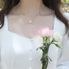 Ashiqi Natural Freshwater Pearl Necklace Hanger Real 925 Sterling Zilveren Ketting Sieraden Voor Vrouwen 2021 Trend