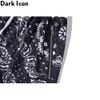 Bandana Mesh Shorts Herren Sommer Jersey Shorts High Street Herren Shorts Schwarz Weiß 210603