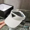 Letter Empty Top Cap Casual Summer Visor Sun mens designers Hat Sports women Golf Tennis Outdoor Beach Headband