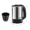 Bouilloires électriques 05L Mini bouilloire Portable thé café acier inoxydable 1000W voyage chaudière à eau Pot pour El voyage en famille HAEGER252W6122995