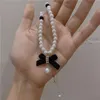 Coradores contas jóias presente simples elegante pérola colar estilo coreano camisola feminina cadeia curva clavícula