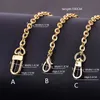 Bamader Chain Straps 고급 여성 가방 가방 금속 체인 패션 가방 액세서리 DIY 가방 스트랩 교체 고급 브랜드 체인 스트랩 210289Y