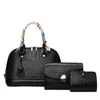 HBPピンクスガーデザイナー女性バッグ3個/セットPUレザーハンドバッグトートクロスボディショルダー高品質財布wallet Tianjiao 25 Color