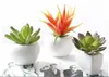 Wholesale Fridge Sticker Simulated Bouquet Flower Succulent Plant Magnet Magnetic Potted for Home Wall Decoration Living Room