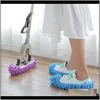 Other Aessories Household Tools Housekeeping Organization Home & Gardenfoot Socks Creative Lazy Mopping Shoes Microfiber Mop Mophead Floor Po