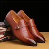 Crocodile Italian Mens Shoes Chaussures Luxury Marque Oxford Chaussures pour hommes Chaussures de design italien formel en cuir