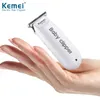 Kemei KM 1319 100v-240V Salon Professional Hair Clipper Electric Hair Trimmer for Baby Noise Reduction Rechargeable Hair Cutter USB charger