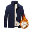 Plus Storlek 7XL, 8XL, 9XL Vinter Mäns Ets Tjock Fleece Hoodies Män Sweatshirt Solid Casual Male Coats Brand Clothing